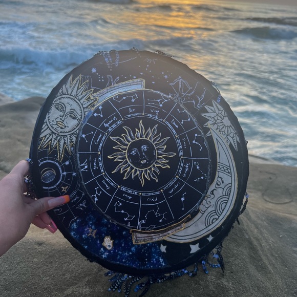 Celestial astrology hat fedora - Picture 4 of 4